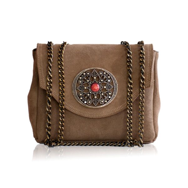 Poseta-amelie-moccca-suede