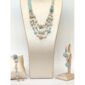 Set diva din acvamarin morganit si perle 1