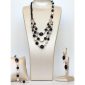 Set diva din agat negru si perle 1
