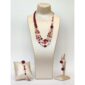 Set diva din agat rubiniu cuart si jad 1