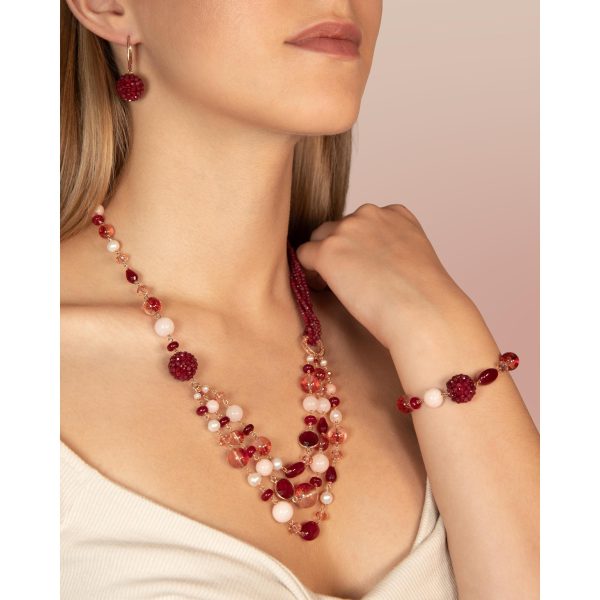 Set diva din agat rubiniu cuart si jad 2 Set diva din agat rubiniu cuart si jad 2