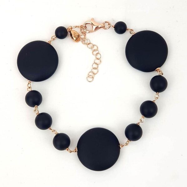 bratara-timeless-cu-discuri-din-agat-negru-satinat