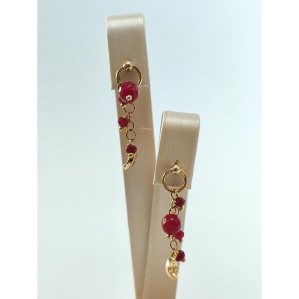 cercei-grapes-rubiniu-1 cercei-grapes-din-agat-rubiniu