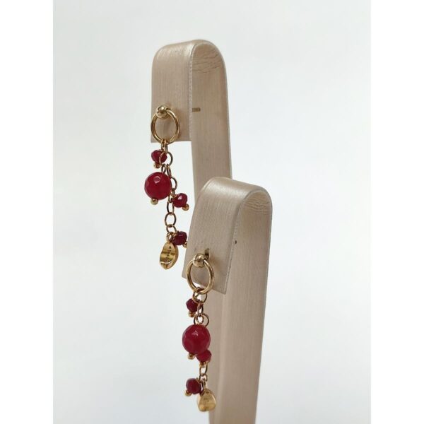 cercei-grapes-rubiniu-3 cercei-grapes-din-agat-rubiniu