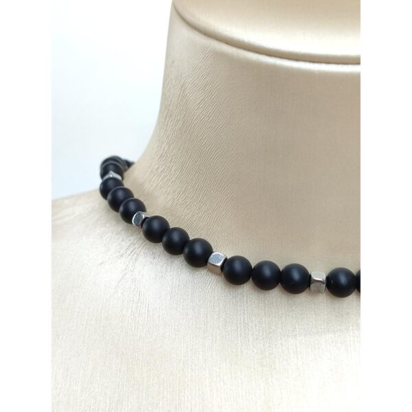 colier-gabriel-din-agat-negru-satinat colier-gabriel-din-agat-negru-satinat