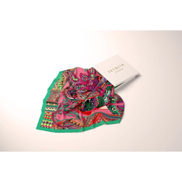 power_of_life_green_04 batic-power-of-life-din-matase-naturala-verde