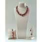 Set muse din coral de bambus si perle 1