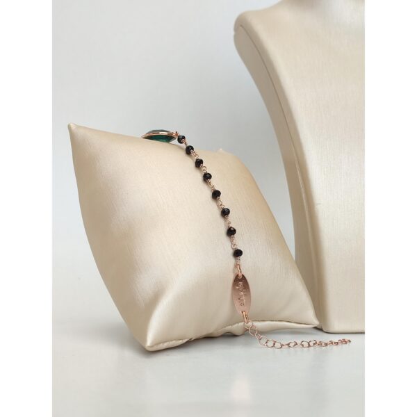 Bratara fortuna rozariu cu spinel si cuart albastru 4 Bratara fortuna rozariu cu spinel si cuart albastru 4