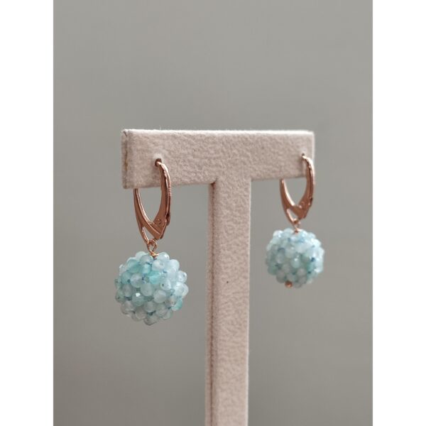 Cercei Diva Din Acvamarin Cercei Diva Din Acvamarin