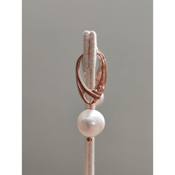 Cercei Grace Din Perle Albe Cu Inchizatoare Cercei Grace Din Perle Albe Cu Inchizatoare