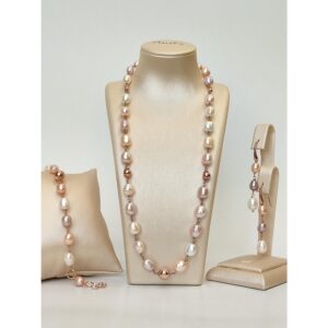 Set venus din perle de cultura multicolore 2