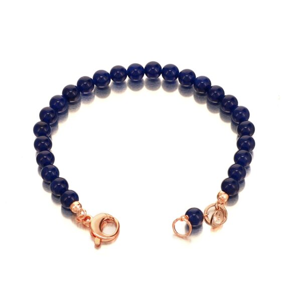 Bratara energy din agat albastru safir Bratara energy din agat albastru safir