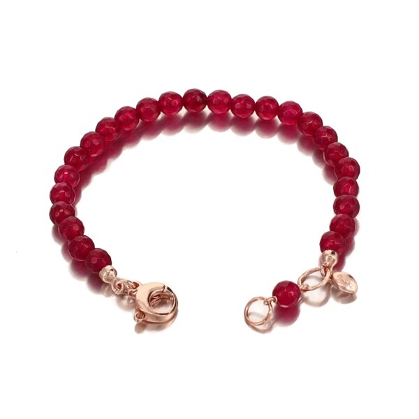 Bratara energy din agat rubiniu Bratara energy din agat rubiniu