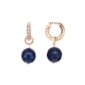 Cercei energy din agat albastru safir