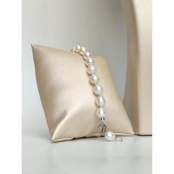 Set boeme din perle baroc albe 8 Set boeme din perle baroc albe 8