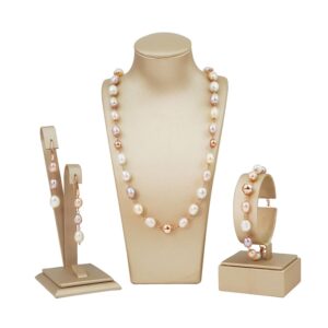 Set venus din perle de cultura multicolore 1