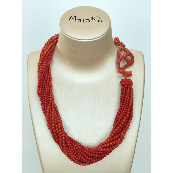 Set muse din coral natural si coral de bambus 3 Set muse din coral natural si coral de bambus 3