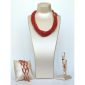 Set muse din coral natural si coral de bambus 5