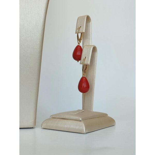 Set muse din coral de bambus si perle 4 Set muse din coral de bambus si perle 4