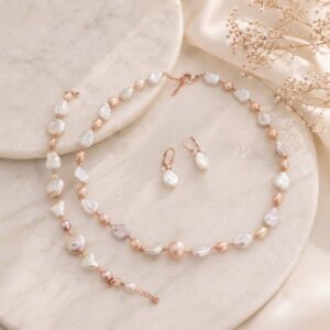 Set radiance din perle de cultura biwa