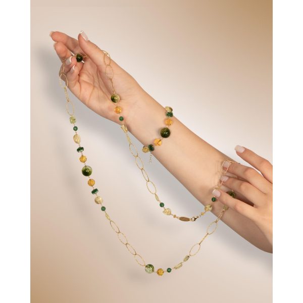 Set style asimetrici din cuart si citrin Set style asimetrici din cuart si citrin