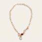 Choker jolly din perle labradorit si agat rubiniu 1