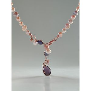 Choker jolly din perle si ametsit