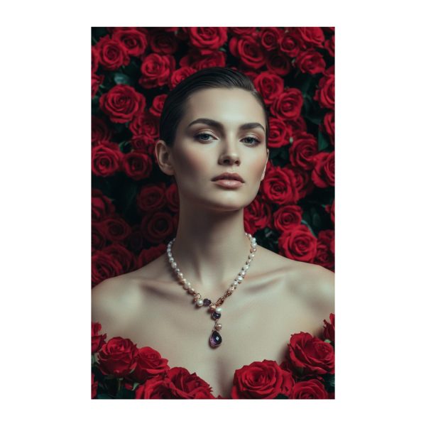 Choker jolly din perle si ametsit 5 Choker jolly din perle si ametsit 5