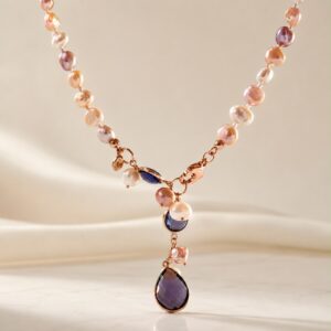 Choker jolly din perle si ametsit 6