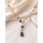 Choker jolly din perle si ametsit 7