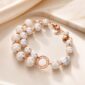 Bratara glow din perle de cultura albe