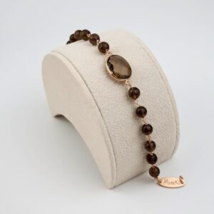 Bratara aurora din cuart fumuriu 1