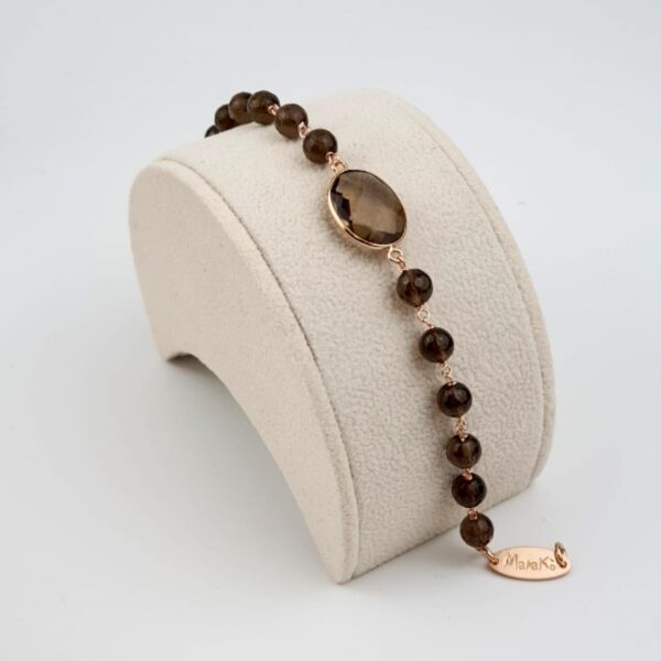 Bratara aurora din cuart fumuriu 1 Bratara aurora din cuart fumuriu 1