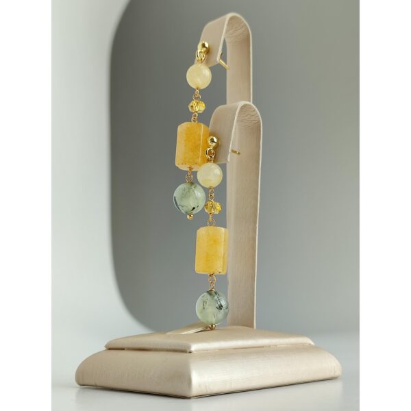 Cercei venera din agat si cuart 2 Cercei venera din agat si cuart 2