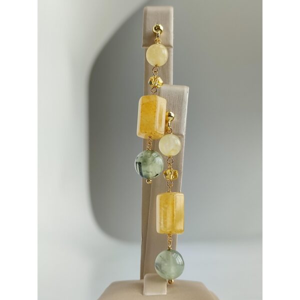 Cercei venera din agat si cuart 3 Cercei venera din agat si cuart 3