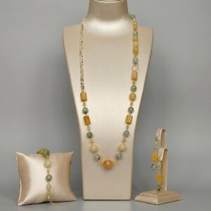 Set venera din opal agat si cuart 1