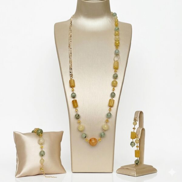 Set venera din opal agat si cuart 3 Set venera din opal agat si cuart 3