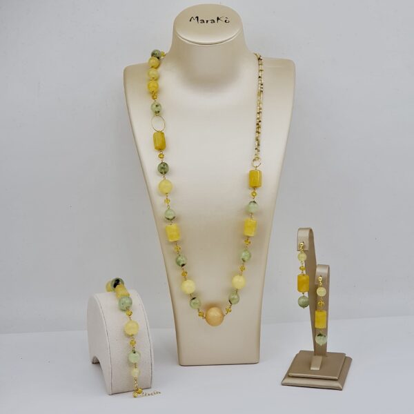 Set venera din opal agat si cuart Set venera din opal agat si cuart