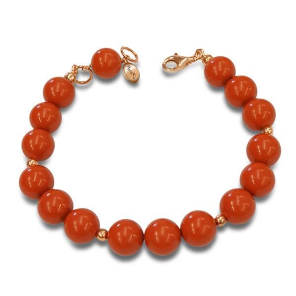 Bratara clarity din coral de bambus Bratara clarity din coral de bambus