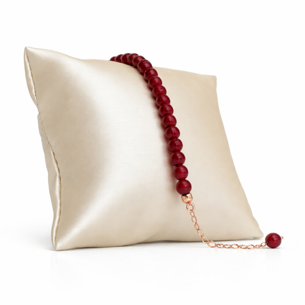 Bratara lilou din agat rubiniu si cuart 1 Bratara lilou din agat rubiniu si cuart 1