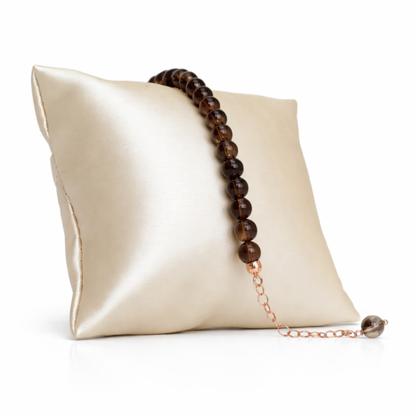 Bratara lilou din cuart fumuriu 1 Bratara lilou din cuart fumuriu 1