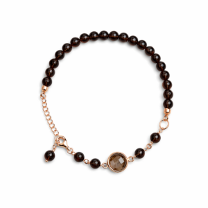 Bratara lilou din cuart fumuriu 2