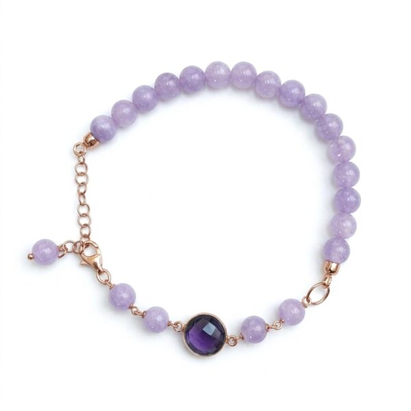 Bratara lilou din jad lavanda 4 Bratara lilou din jad lavanda 4