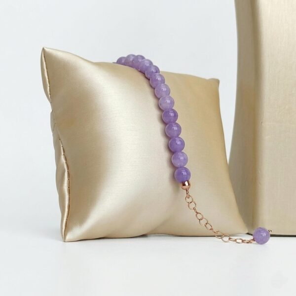 Bratara lilou din jad lavanda 6 Bratara lilou din jad lavanda 6