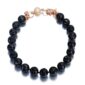 Bratara nera din agat negru si perla