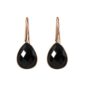 Cercei roua din agat negru or1806