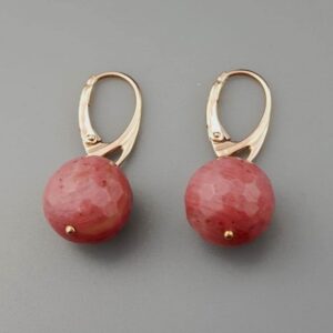 Cercei vision din rodonit