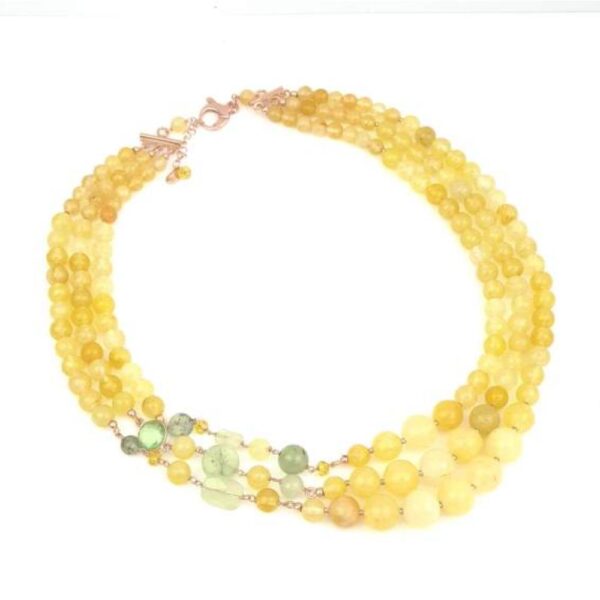 Colier dream din agat si cuart