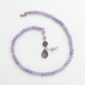 Colier lilou din jad lavanda 5