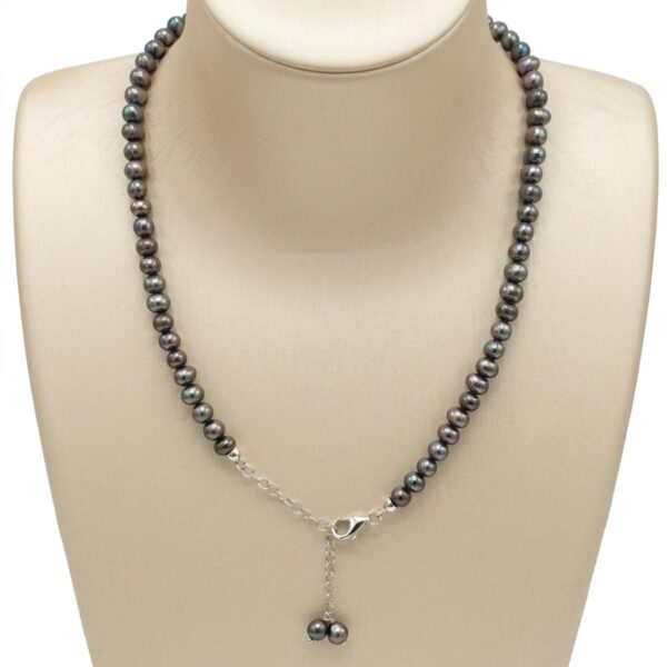 Colier royal din perle de cultura gri 1 Colier royal din perle de cultura gri 1